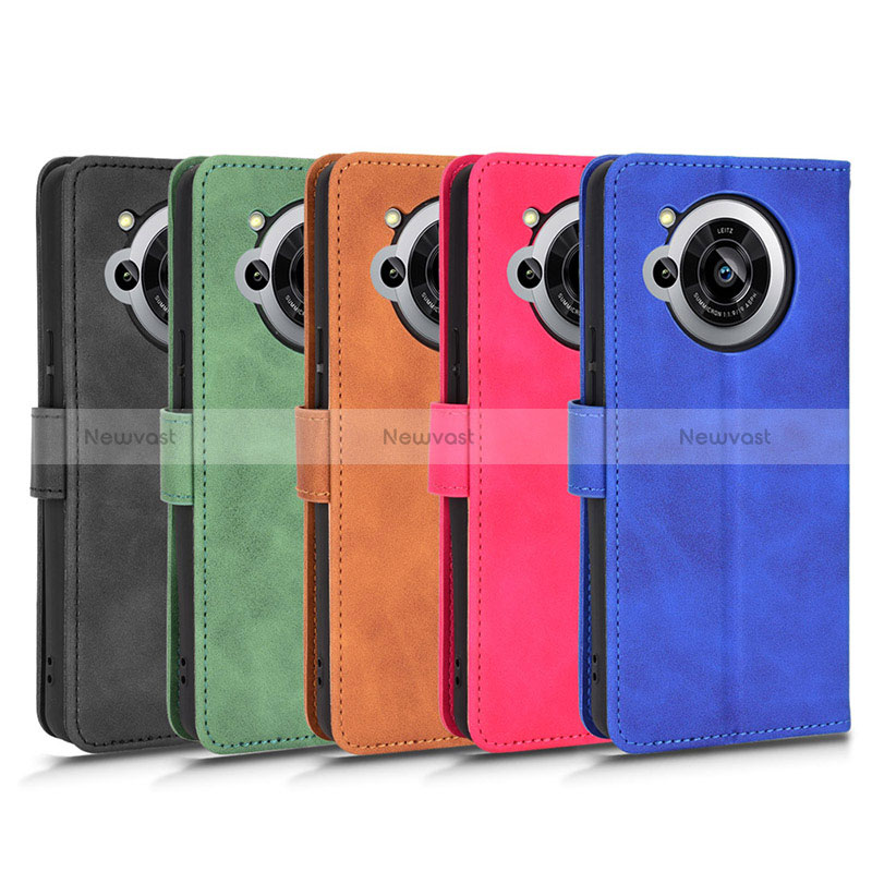 Leather Case Stands Flip Cover Holder L01Z for Sharp Aquos R7