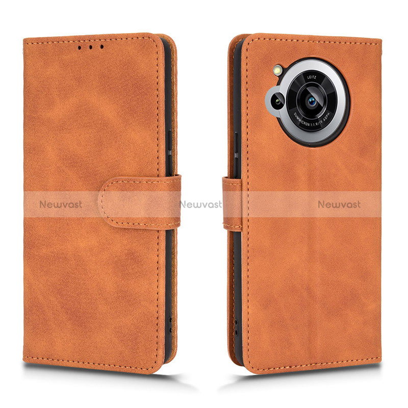 Leather Case Stands Flip Cover Holder L01Z for Sharp Aquos R7s