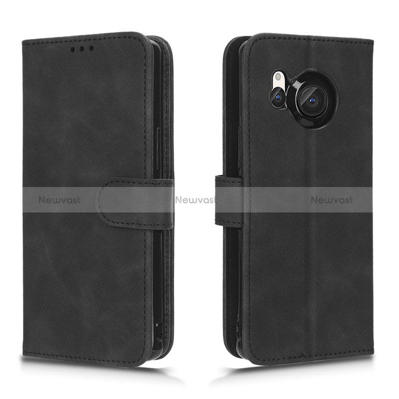 Leather Case Stands Flip Cover Holder L01Z for Sharp Aquos R8