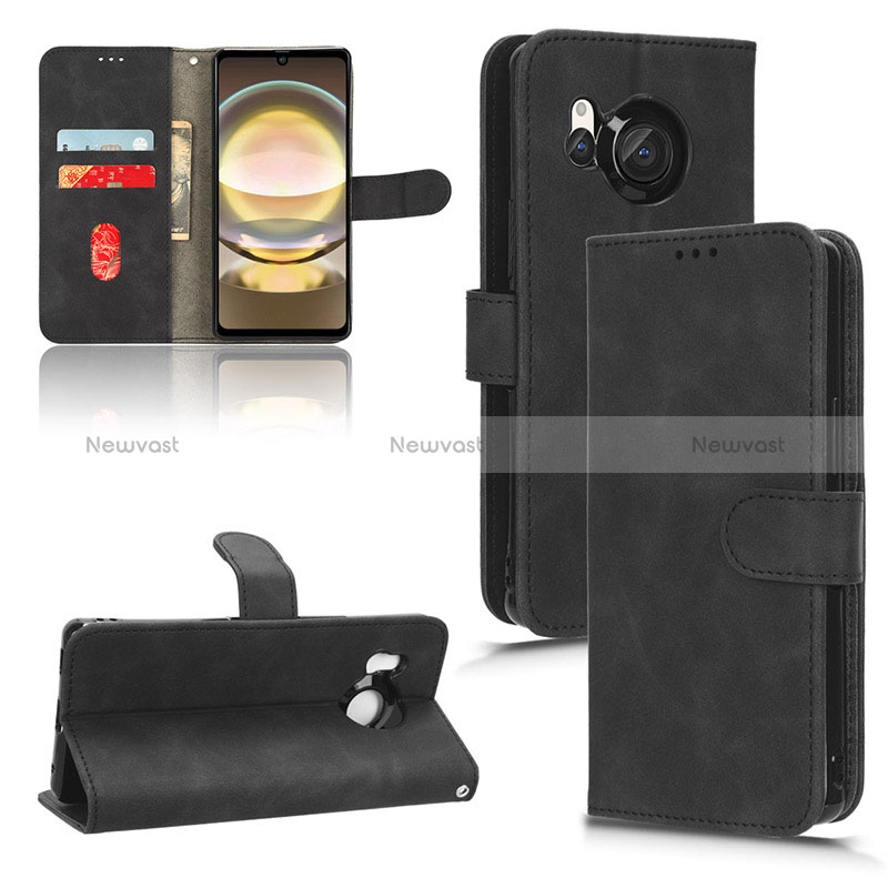 Leather Case Stands Flip Cover Holder L01Z for Sharp Aquos R8