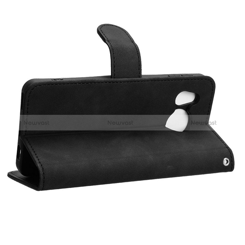 Leather Case Stands Flip Cover Holder L01Z for Sharp Aquos Sense8