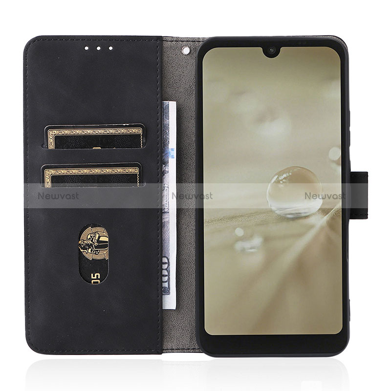 Leather Case Stands Flip Cover Holder L01Z for Sharp Aquos wish