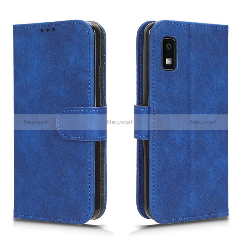 Leather Case Stands Flip Cover Holder L01Z for Sharp Aquos wish3