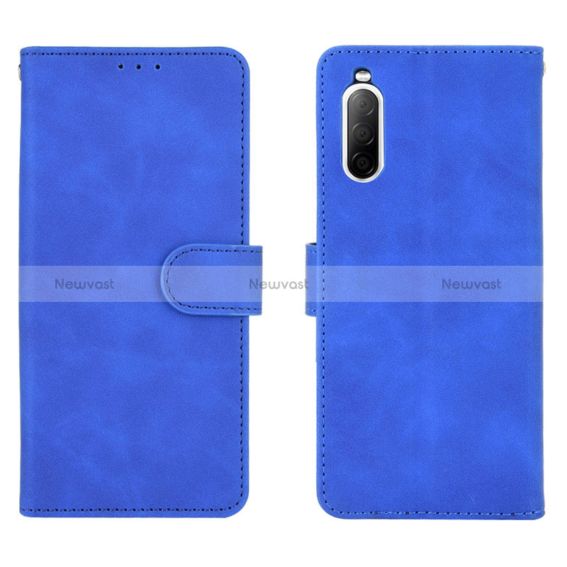 Leather Case Stands Flip Cover Holder L01Z for Sony Xperia 10 II