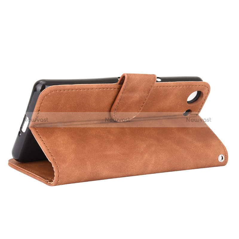 Leather Case Stands Flip Cover Holder L01Z for Sony Xperia Ace