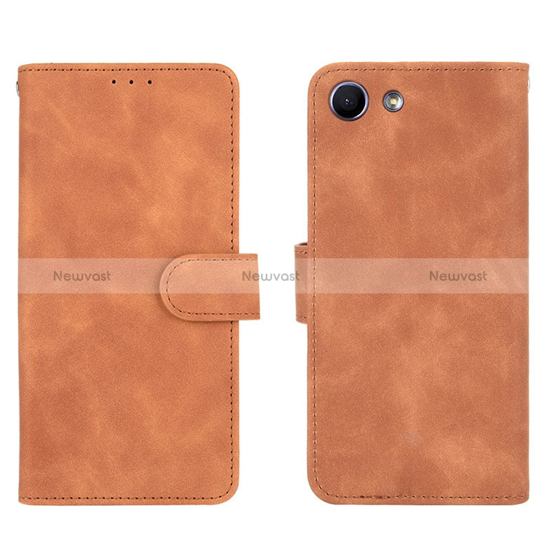 Leather Case Stands Flip Cover Holder L01Z for Sony Xperia Ace