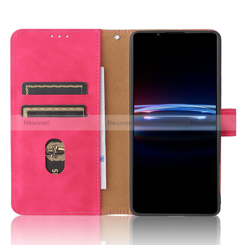 Leather Case Stands Flip Cover Holder L01Z for Sony Xperia PRO-I