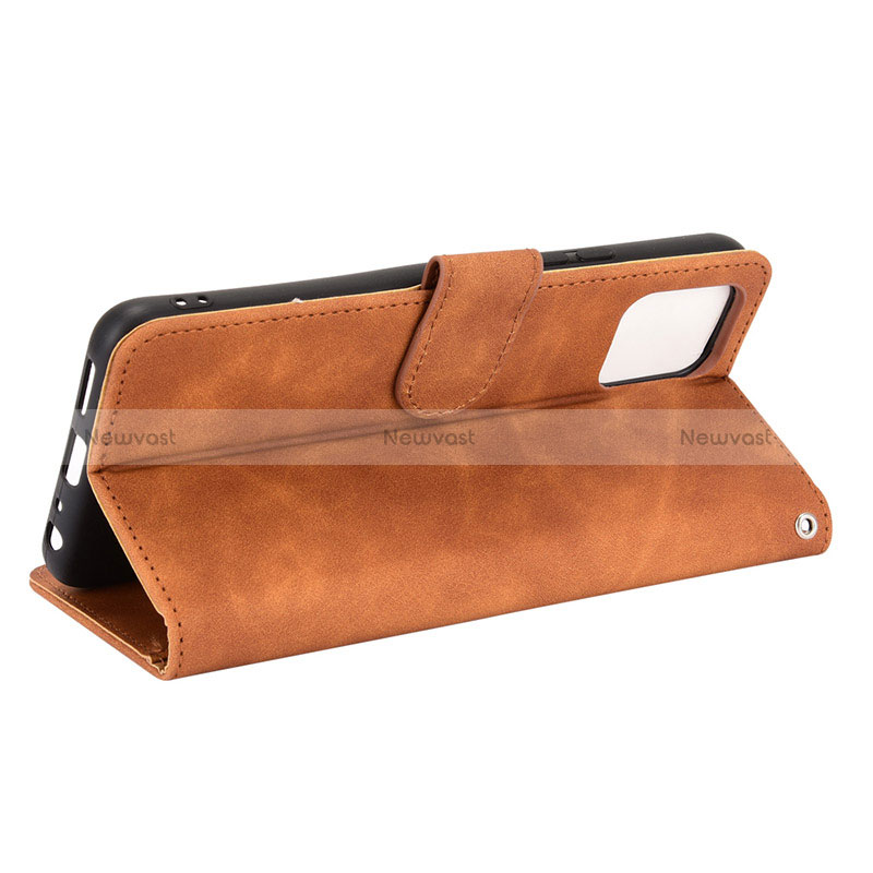 Leather Case Stands Flip Cover Holder L01Z for Vivo iQOO U3 5G