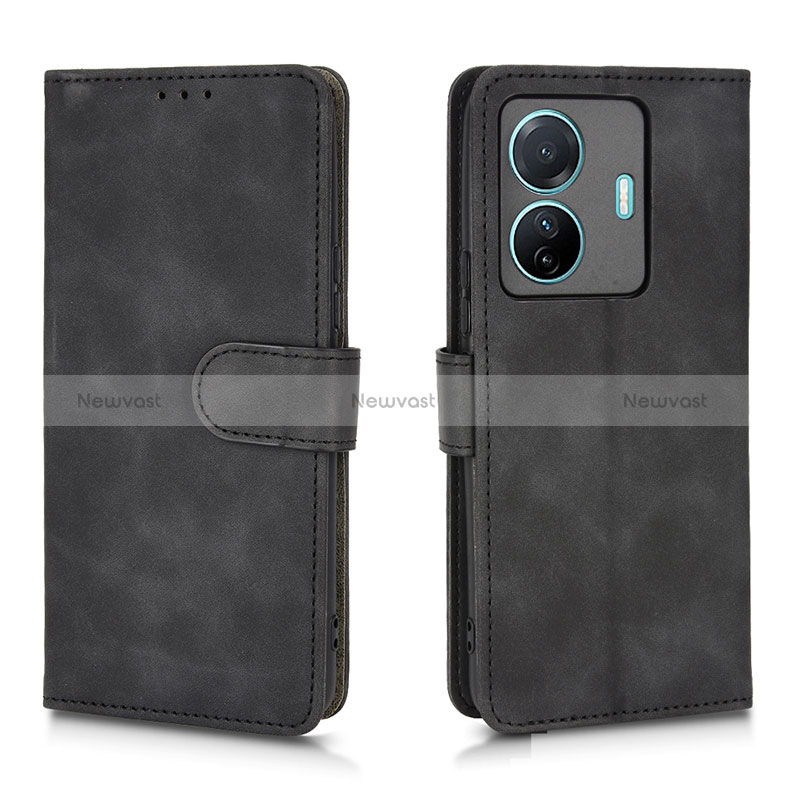 Leather Case Stands Flip Cover Holder L01Z for Vivo iQOO Z6 Pro 5G