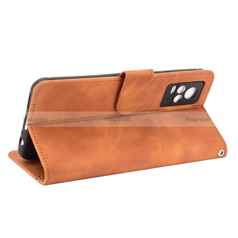 Leather Case Stands Flip Cover Holder L01Z for Vivo V21e 4G