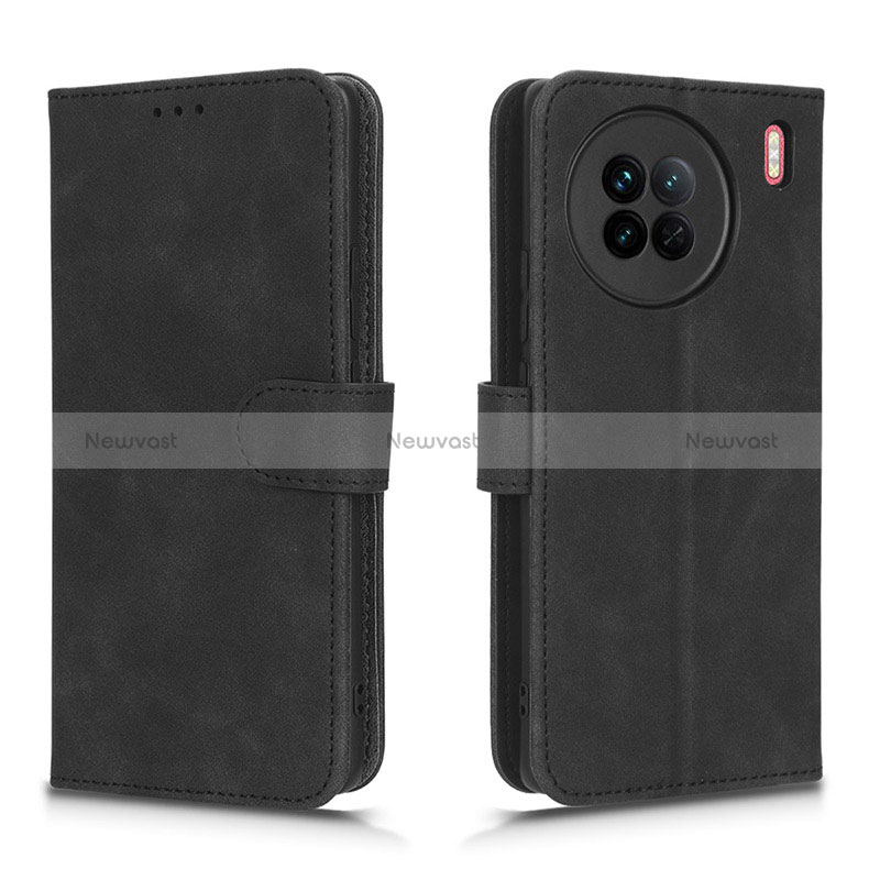 Leather Case Stands Flip Cover Holder L01Z for Vivo X90 5G