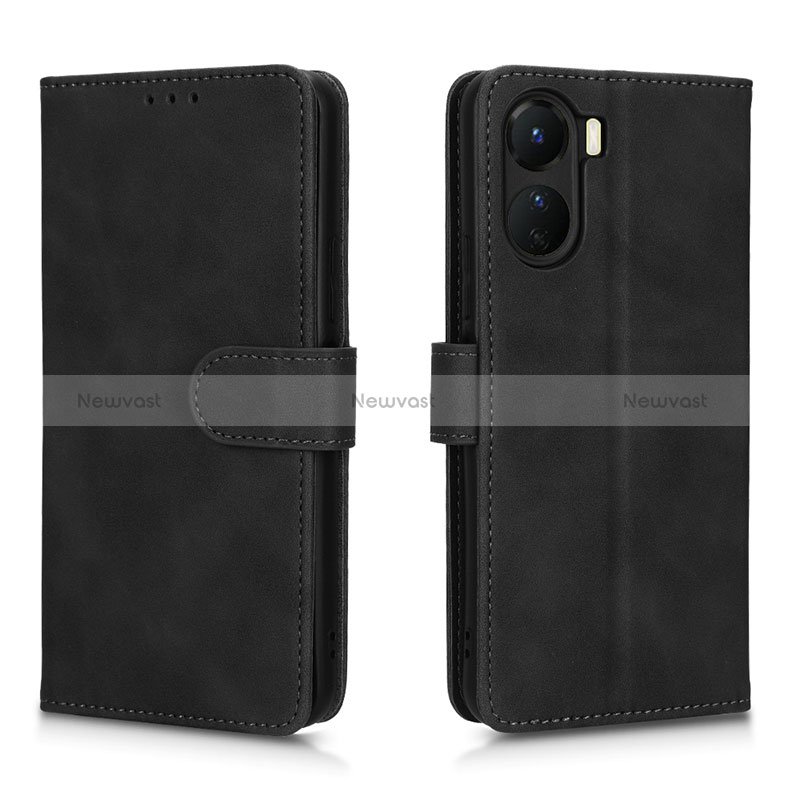 Leather Case Stands Flip Cover Holder L01Z for Vivo Y16