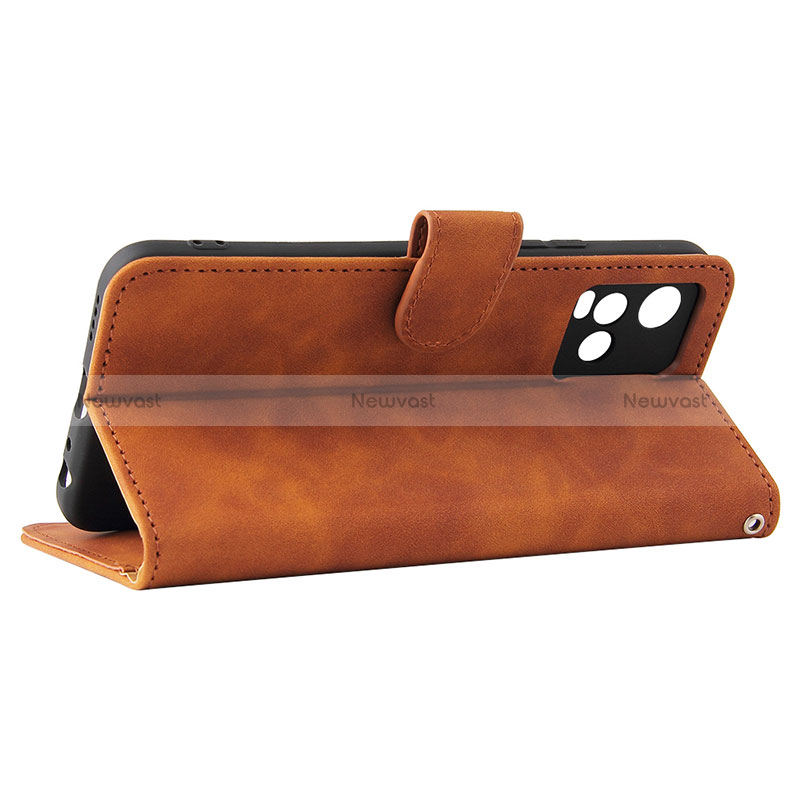 Leather Case Stands Flip Cover Holder L01Z for Vivo Y21