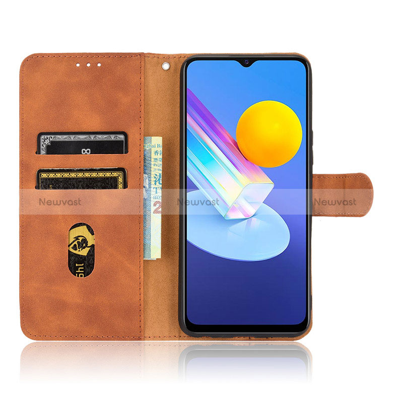 Leather Case Stands Flip Cover Holder L01Z for Vivo Y72 5G