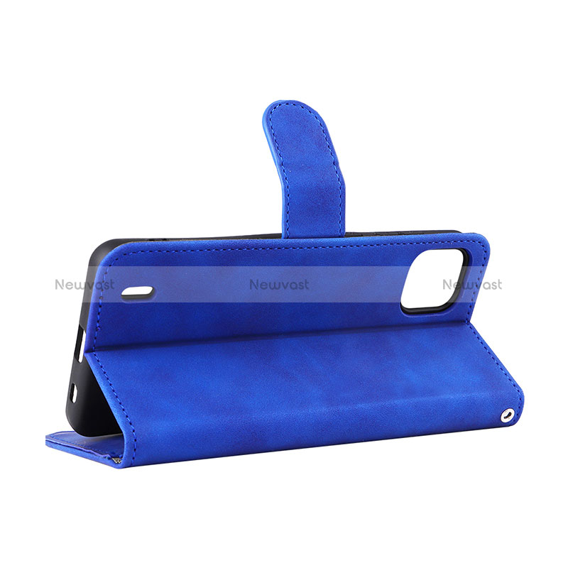 Leather Case Stands Flip Cover Holder L01Z for Wiko Y82