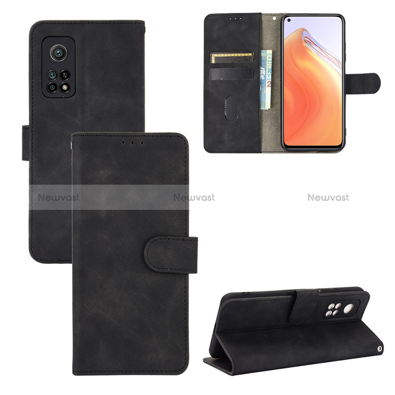Leather Case Stands Flip Cover Holder L01Z for Xiaomi Mi 10T 5G