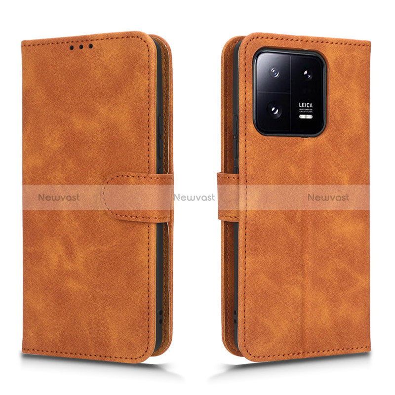 Leather Case Stands Flip Cover Holder L01Z for Xiaomi Mi 13 Pro 5G