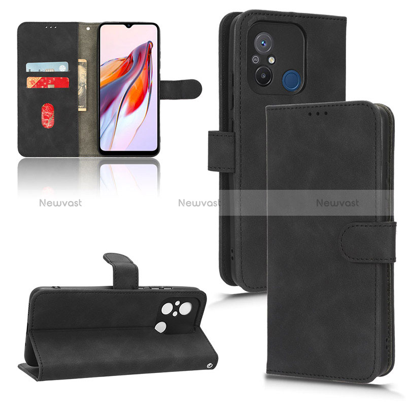 Leather Case Stands Flip Cover Holder L01Z for Xiaomi Poco C55