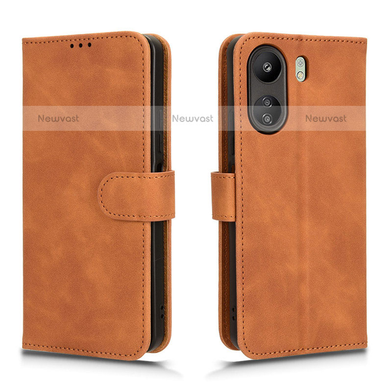 Leather Case Stands Flip Cover Holder L01Z for Xiaomi Poco C65