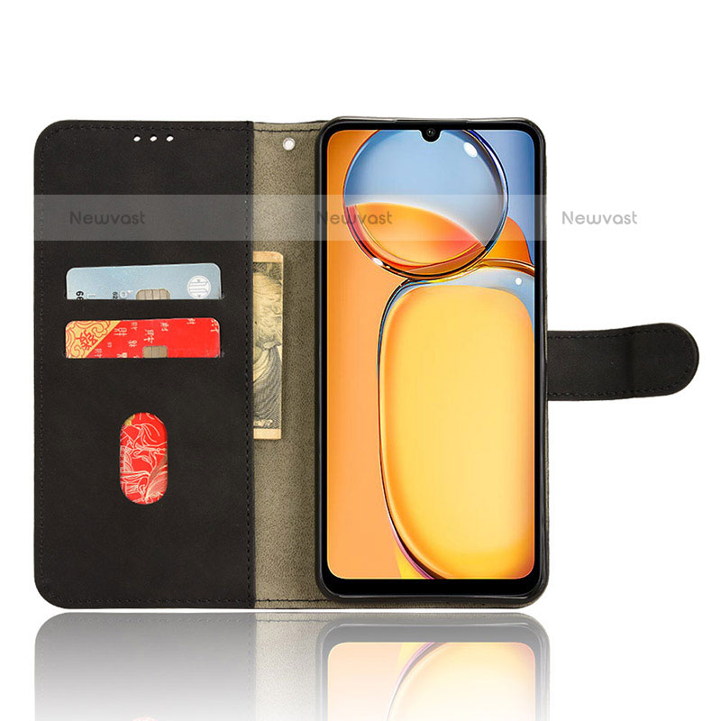 Leather Case Stands Flip Cover Holder L01Z for Xiaomi Poco C65