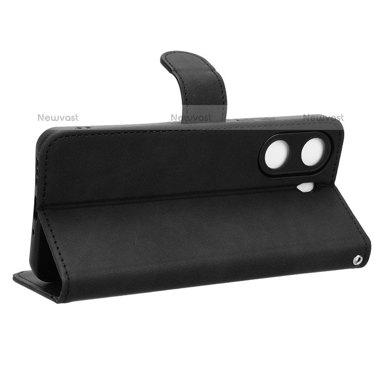 Leather Case Stands Flip Cover Holder L01Z for Xiaomi Poco C65