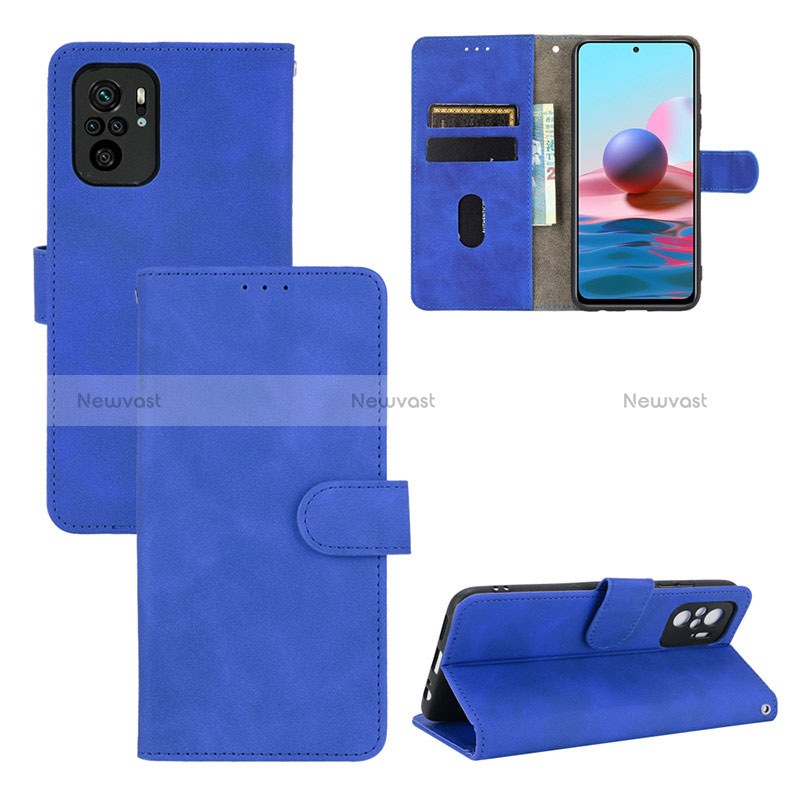 Leather Case Stands Flip Cover Holder L01Z for Xiaomi Poco M5S