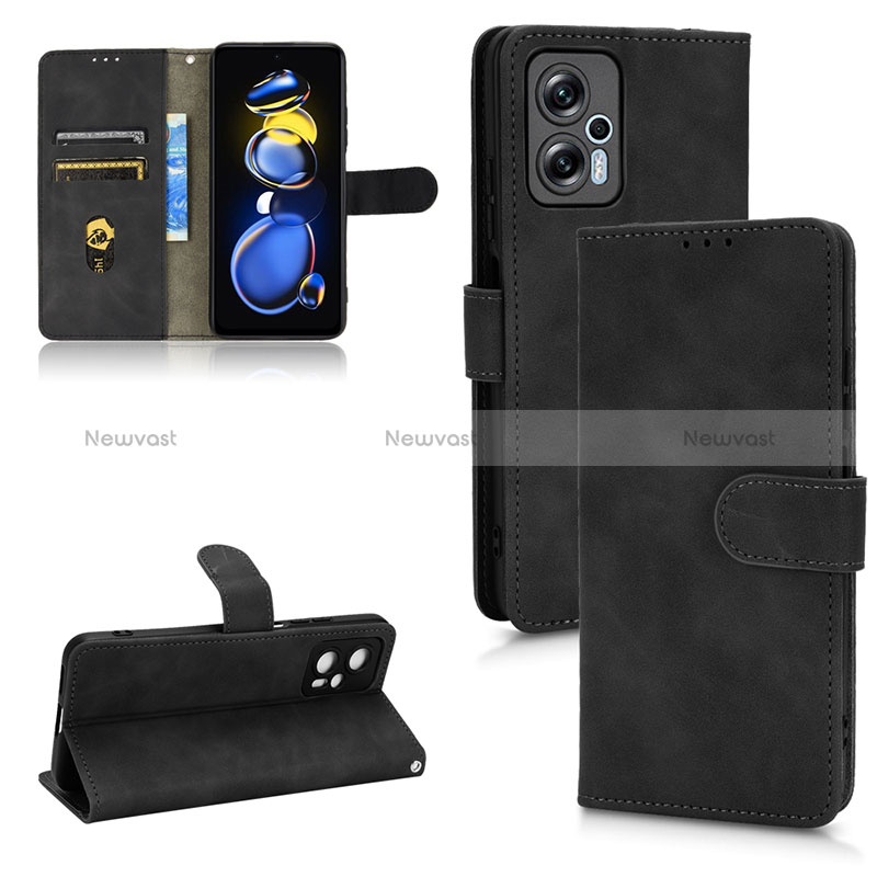 Leather Case Stands Flip Cover Holder L01Z for Xiaomi Poco X4 GT 5G