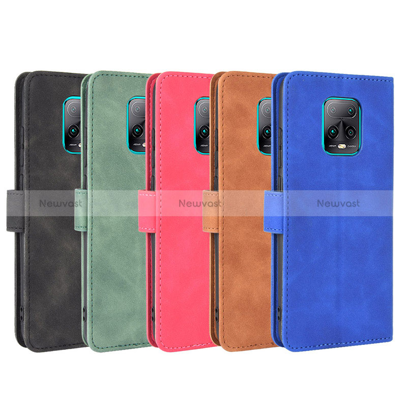 Leather Case Stands Flip Cover Holder L01Z for Xiaomi Redmi 10X 5G