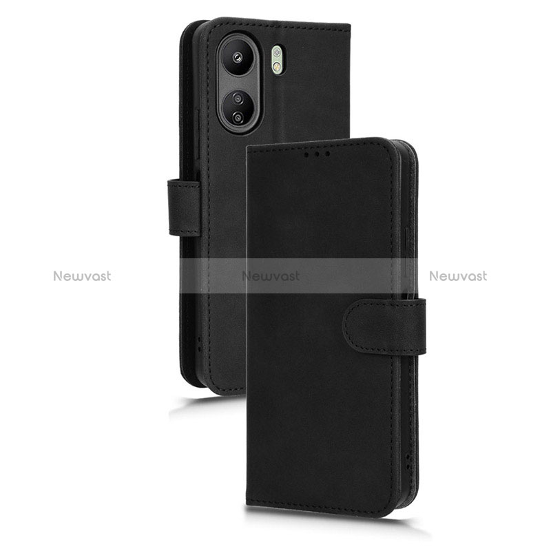 Leather Case Stands Flip Cover Holder L01Z for Xiaomi Redmi 13C