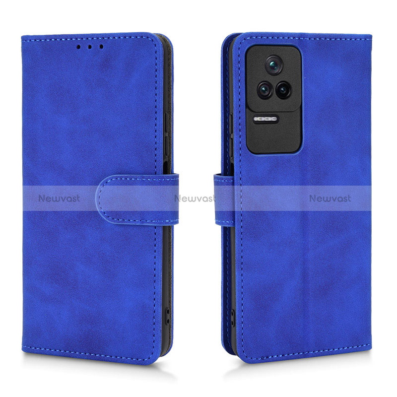 Leather Case Stands Flip Cover Holder L01Z for Xiaomi Redmi K40S 5G