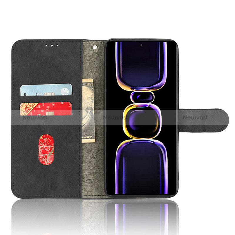 Leather Case Stands Flip Cover Holder L01Z for Xiaomi Redmi K60 5G