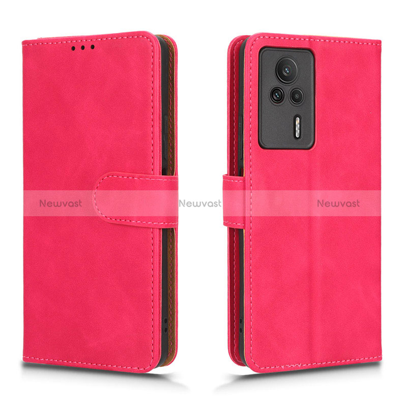 Leather Case Stands Flip Cover Holder L01Z for Xiaomi Redmi K60E 5G