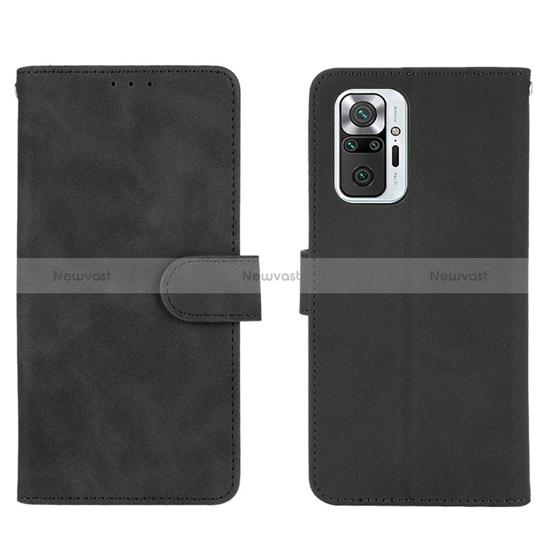 Leather Case Stands Flip Cover Holder L01Z for Xiaomi Redmi Note 10 Pro 4G