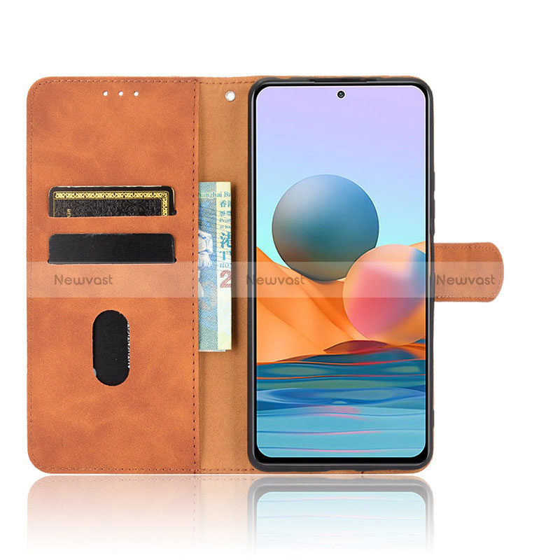 Leather Case Stands Flip Cover Holder L01Z for Xiaomi Redmi Note 10 Pro 4G