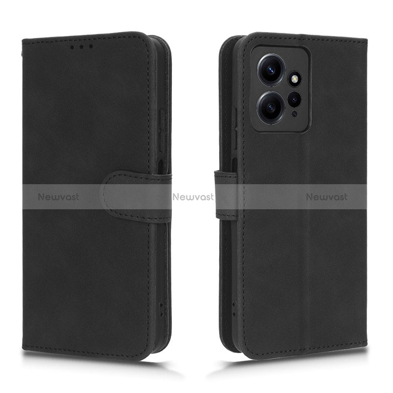 Leather Case Stands Flip Cover Holder L01Z for Xiaomi Redmi Note 12 4G