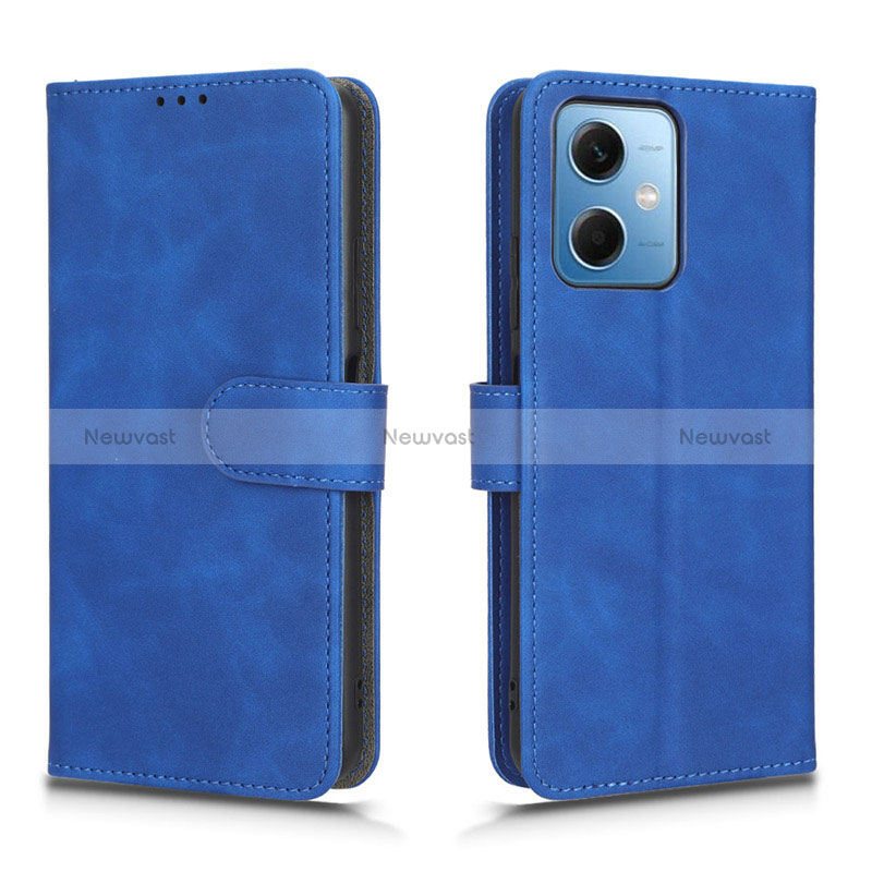 Leather Case Stands Flip Cover Holder L01Z for Xiaomi Redmi Note 12 5G