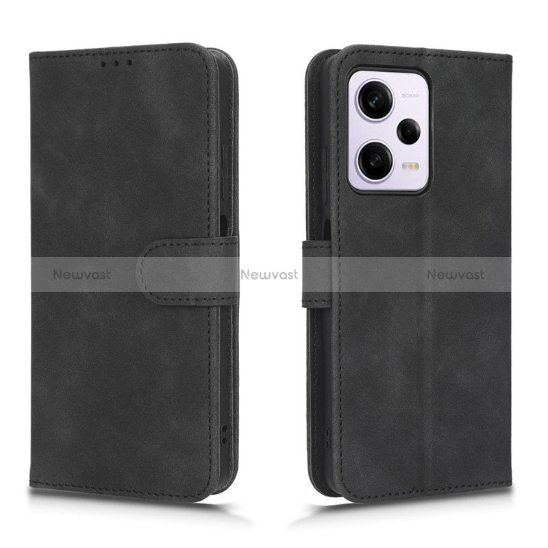 Leather Case Stands Flip Cover Holder L01Z for Xiaomi Redmi Note 12 Pro 5G