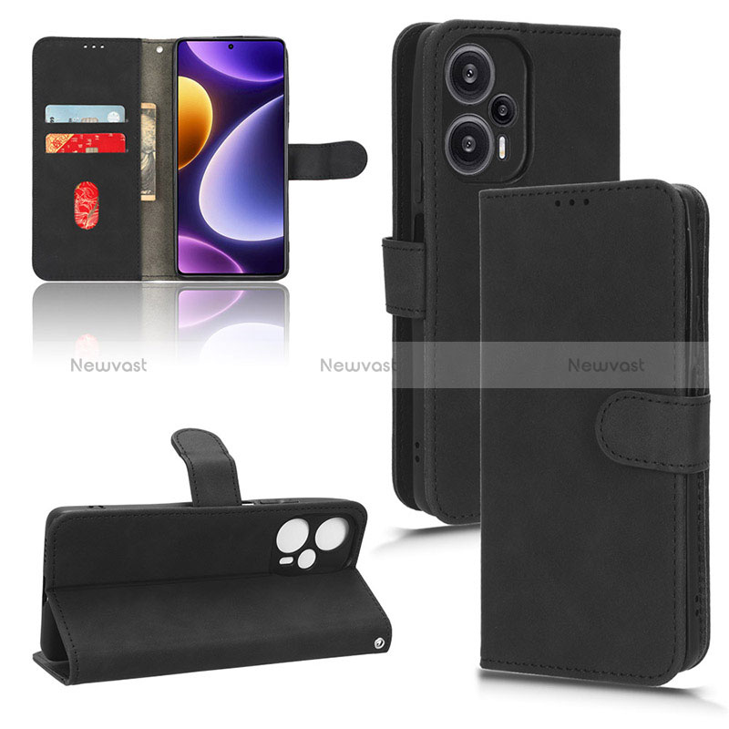 Leather Case Stands Flip Cover Holder L01Z for Xiaomi Redmi Note 12 Turbo 5G