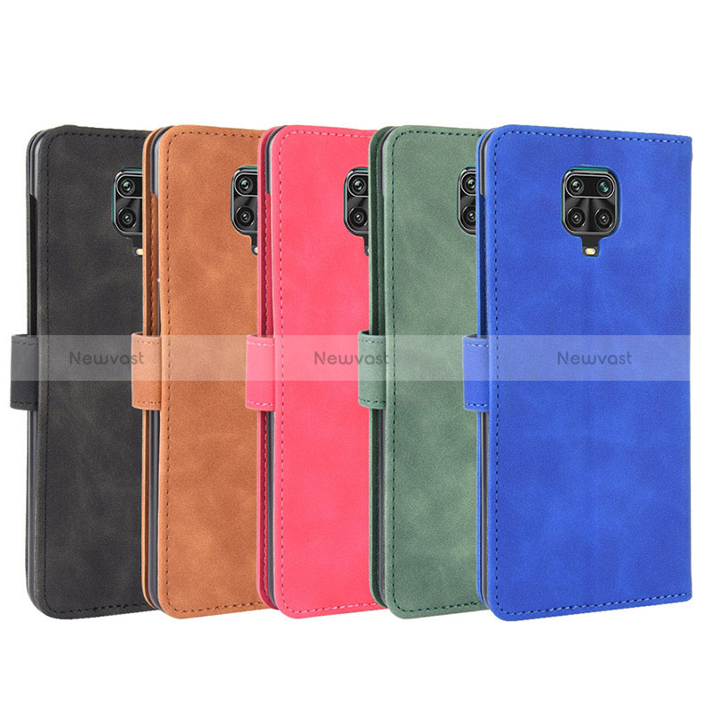 Leather Case Stands Flip Cover Holder L01Z for Xiaomi Redmi Note 9S