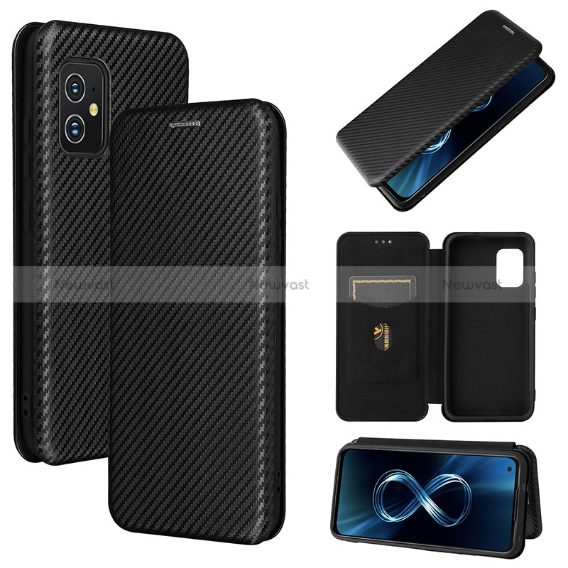 Leather Case Stands Flip Cover Holder L02Z for Asus ZenFone 8 Mini