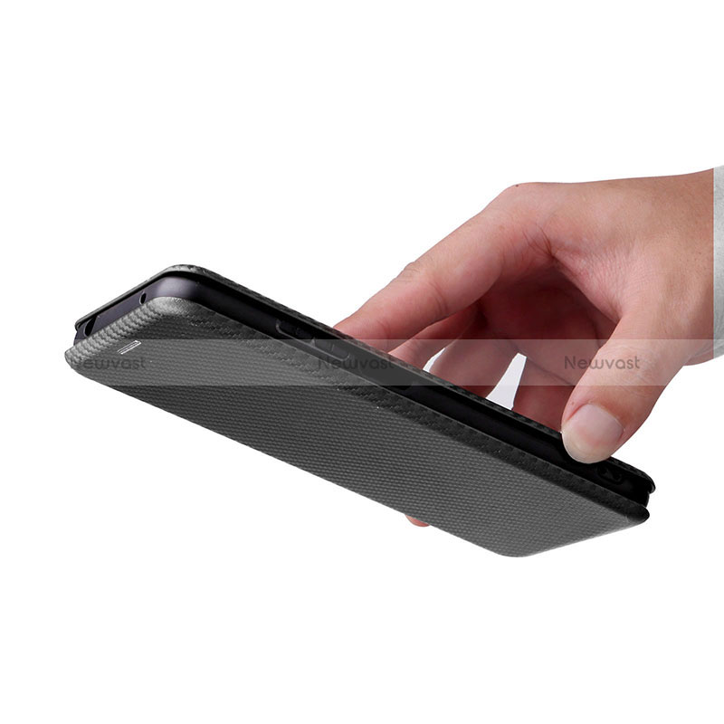 Leather Case Stands Flip Cover Holder L02Z for HTC Desire 22 Pro 5G