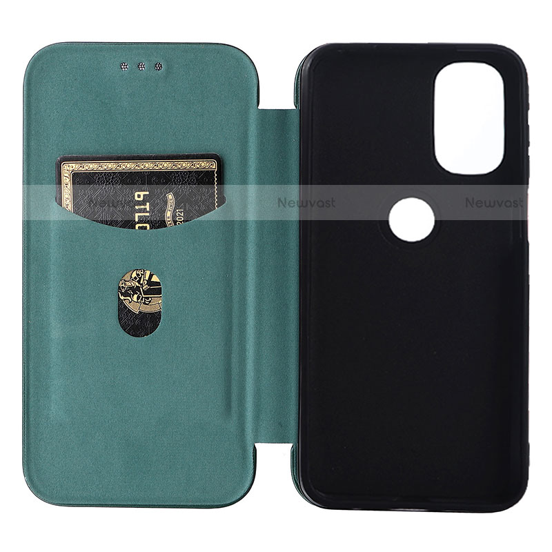 Leather Case Stands Flip Cover Holder L02Z for Motorola Moto G71 5G