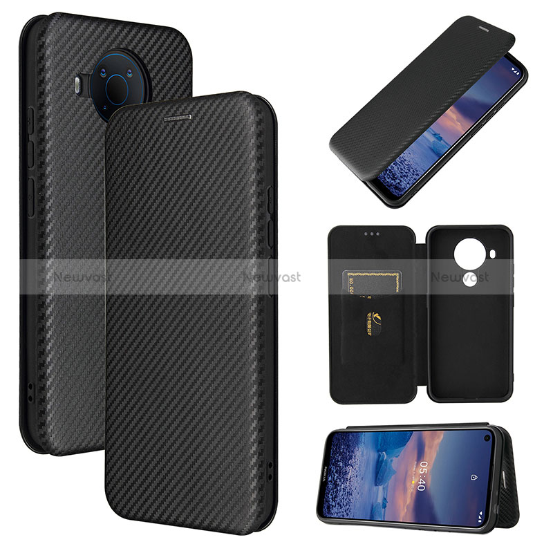 Leather Case Stands Flip Cover Holder L02Z for Nokia 5.4