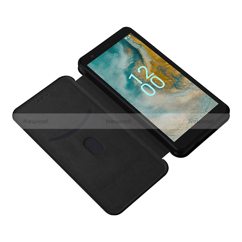 Leather Case Stands Flip Cover Holder L02Z for Nokia C02