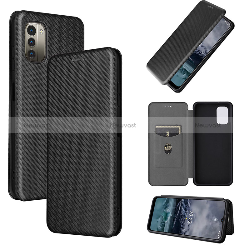 Leather Case Stands Flip Cover Holder L02Z for Nokia G11