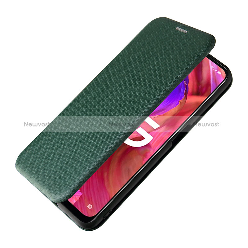 Leather Case Stands Flip Cover Holder L02Z for Oppo A54 5G