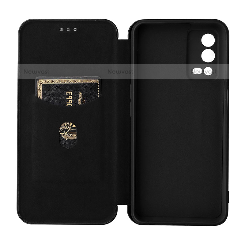 Leather Case Stands Flip Cover Holder L02Z for Oppo A55 4G