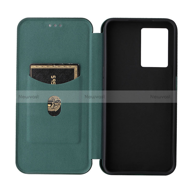 Leather Case Stands Flip Cover Holder L02Z for Oppo A77 5G