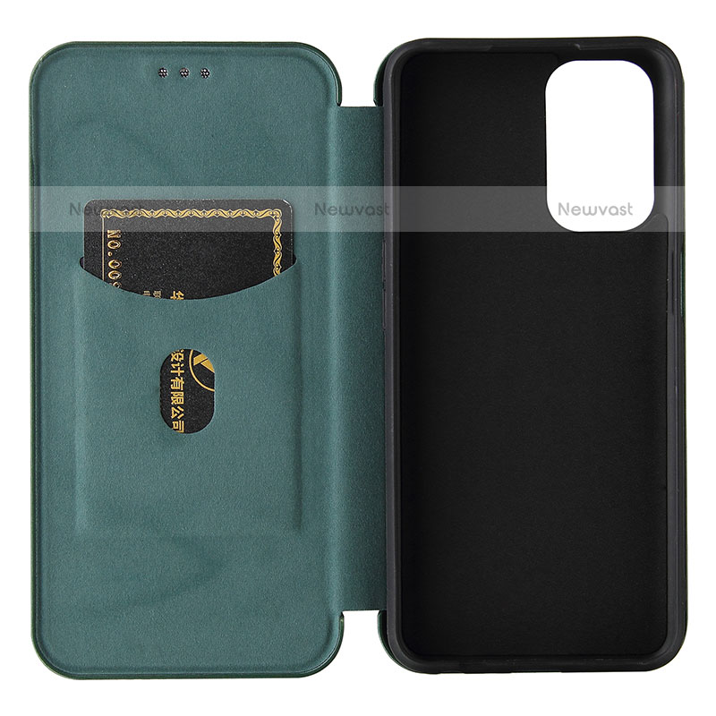 Leather Case Stands Flip Cover Holder L02Z for Oppo A93 5G