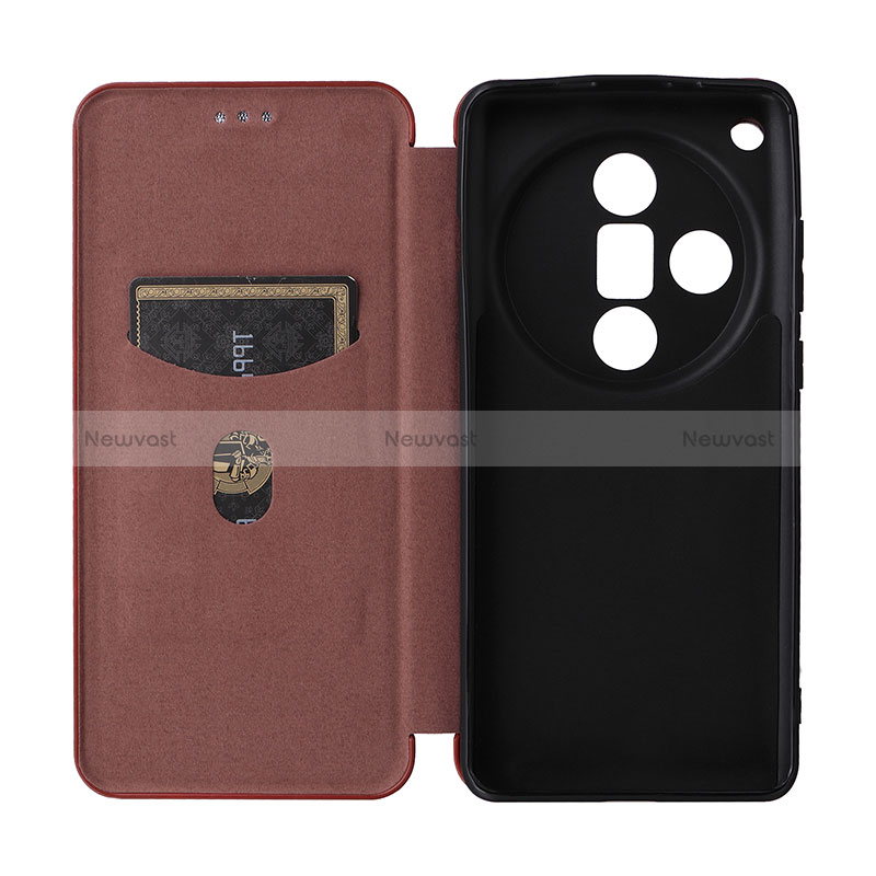 Leather Case Stands Flip Cover Holder L02Z for Oppo Find X7 5G